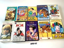 Lot 10 Films Enfants - Cassettes VHS K7 