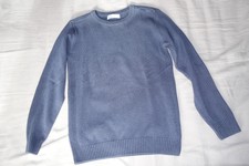 pull mi saison tex 7 - 8 ans unisexe bleu marine