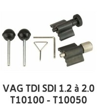 PIGES CALAGE DISTRIBUTION VAG 1.2 à 2.0 TDI SDI Audi A4 Golf Seat Skoda VW