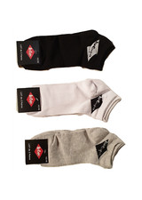 Lee Cooper Lot  de 6 Paires de Socquettes Unies Mixte Coton