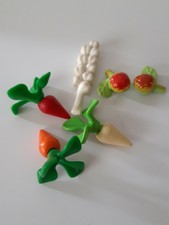 Playmobil lot de nourritures fruits légumes magasin marché maison épicerie