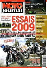 MOTO JOURNAL 1839 YAMAHA 1700 Vmax XJ6 600 SUZUKI 1340 B-King Bandit KAWASAKI ER