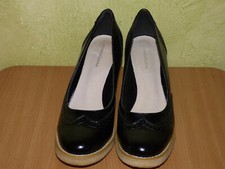 Escarpins Castaluna, vernis noir - taille 43E / UK9E