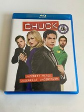 Chuck Saison 4 L'intégrale Blu-Ray DVD Disc Bluray Film Serie 