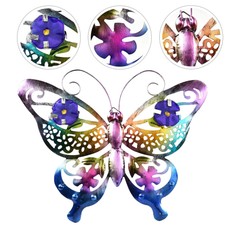 1Pc Chic Papillons Décor Papillons Statue pour Bar Mur Chambre