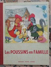 Ancien livre enfants Les poussins en famille  Histoires petites petites 1958