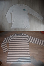 lot 2 t-shirts VERTBAUDET garçon taille 14 ans manches longues