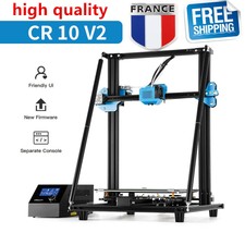 Used Creality CR-10 V2 3D Printer 300X300X400mm Mean Well Power Dual Z aixs FR