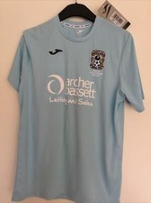 Coventry City Football Club sbitc Development centres Haut Bleu Sz XS Bnwt (B21)
