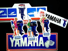 A l'unité autocollant sticker YAMAHA MARINE MOTEURS