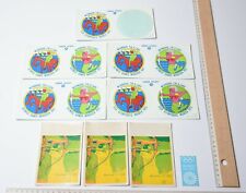 Auto collants vignettes vintage Jeux Olympiques de Munich 1972  par Otl Aicher