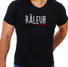 Tshirt / T-Shirt Homme râleur à temps complet Drôle humour fun