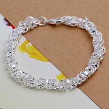 Bracelet Massif 20CM Argent 925 Bijoux b10