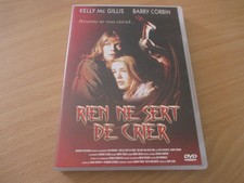 DVD - RIEN NE SERT DE CRIER - K. Mc GILLIS / B. CORBIN - ZONE 2