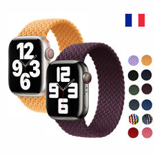  Bracelet en Nylon Tressé pour Apple Watch 38/40/41mm42/44/45mm Série7654321SE