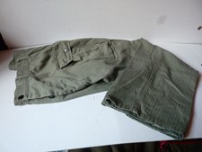 Pantalon US toile à chevron HBT Herrigbone twill  Belle Reproduction WW2