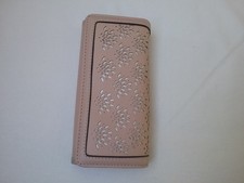 Portefeuille FEMME Porte-monnaie et cartes beige marque Merry Scott 19 x 10 cm