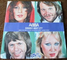 ABBA 45 T SP ( SUMMER NIGHT CITY, MEDLEY PICK A BALE OF COTTON +2). ANNEE 1978