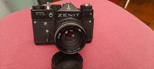 APPAREIL PHOTO ARGENTIQUE ZENIT TTL + 2 OBJECTIFS