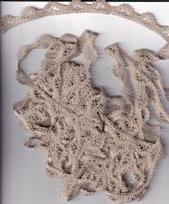 7 mètres 50 dentelle écru large 2 cm n°01