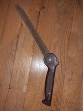 Scie égoine pliable avec manche en Bakélite