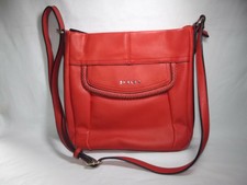 Sac à Bandoulière SISLEY Simili Cuir Corail (≃29cm x 25cm)