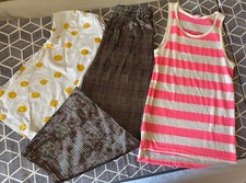 Filles d'été T-shirt, Tops et pantalon Bundle 9 - 10 ans River Island, Zara