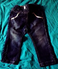 Petit pantalon jean pour BB fille, Tapeàl'oeil,T: 18 moi.