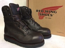 Red Wing 4474 8" Aluminum Toe Lace up Work Boot Mens Paver Wedge Leather