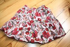 jupe 3 ans catimini velours fleurs