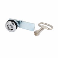 Tiroir Cabinet Port Sécurité Serrure Camlock 18mm Cylindre avec Clé Triangulaire