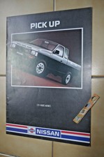 NISSAN PICK-UP 2 et 4 ROUES MOTRICES BROCHURE CATALOGUE PUB AUTO KING CAB