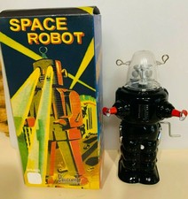 Forbidden Planet Robby ROBOT MECANIQUE TIN TOYS TOLE MATALIQUE SCHYLLING 17 CM
