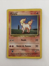 Carte Pokemon Ponyta 40PV 60/102 edition 2 en Français card 1995