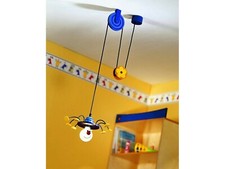 Haba 7512 Lampe animaux enfant, luminaire  , suspension Araignée