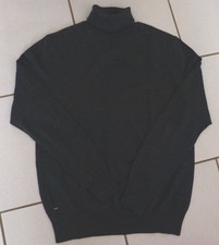 Superbe pull haut de gamme gris mérinos Eden Park Paris L (neuf)