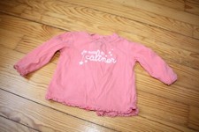 t shirt rose 6 mois fille gémo je suis à caliner