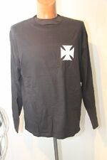 Original tee shirt ML  Biker GILDAN croix pattée taille L neuf