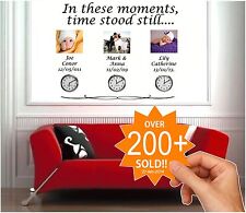 Dans ces moments de temps était encore citer autocollants, stickers muraux, Lettrage Mots