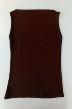 LiLi Paris T Shirt Débardeur Marron Polyesther T 38 TBE