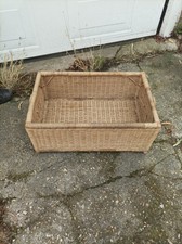 Panier paniette de rangement en osier avec poignées