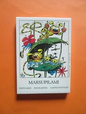 FRANQUIN MARSUPILAMI COFFRET 8 CARTES POSTALES + ENVELOPPES SEPP 1987 ETAT NEUF