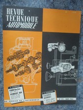 RTA Revue Technique Automobile Num 215 de 1964 Ford Cortina,Peugeot 404,Gordini