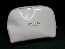 Sac CHANEL - Sacoche de voyage - Blanc / Argent - make-up Bag