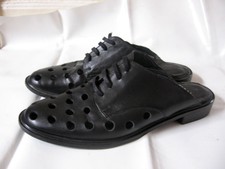 Mocassin ouvert  en cuir «Robert Clergerie» T : 36.5