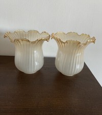 GLOBES ABAT-JOUR  EN VERRE POUR APPLIQUE, LAMPE, LUMINAIRE