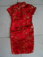 lot hiver fille 8 ans:robe chinoise