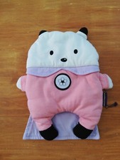 Doudou Ours Sergent Major Rose Violet Cape Range Pyjama blanc fleur