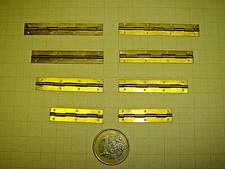 8 RARES ET ANCIENNES CHARNIÈRES POUR ÉCRINS & BOITES D'OUTILLAGES POUR HORLOGERS