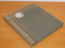 vintage ALSACE CAHIER JOURNAL recettes DEPENSE douane LIVRE de COMPTE ENTREPRISE